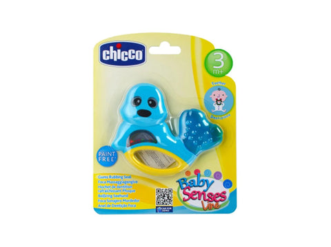 Chicco Gums Rubbing Seal Teething Rattle (Freezable)