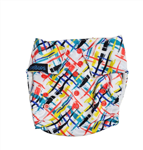 BeBops Reusable cloth Nappy :ISLAND VIBE