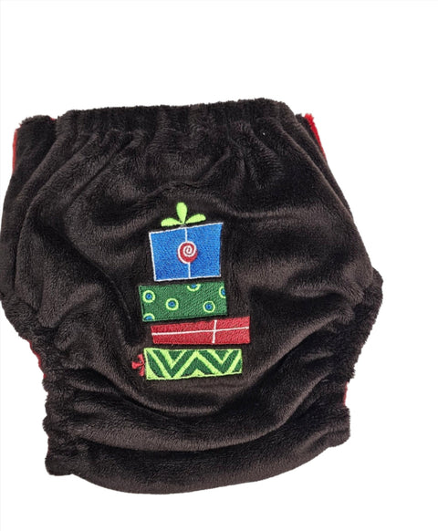 BeBops Reusable cloth Nappy DARKGREY