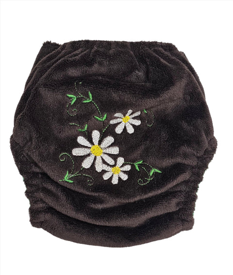 BeBops Reusable cloth Nappy DARKGREY