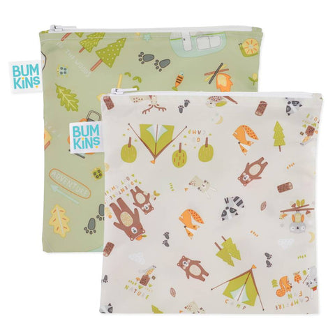 Bumkins Large Snack Bag 2pk