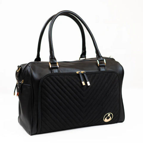 ISOKI DOUBLE ZIP SATCHEL MIDNIGHT