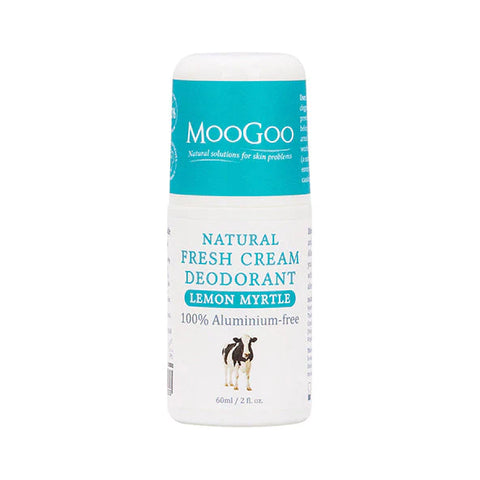 MooGoo Fresh Cream Deodorant -Lemon Myrtle 60ml