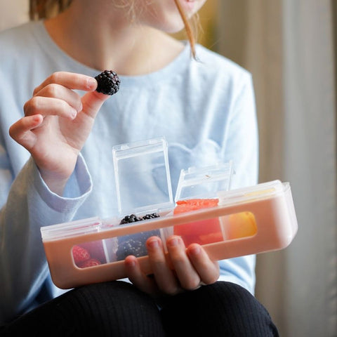 Melii 4 compartment snackle box