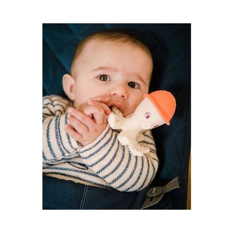 Octopus Teething Toy - Orange