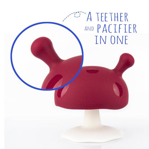 Mombella - Chimney Red Mushroom Teether