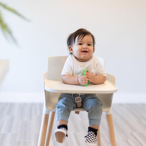 Bumkins Silicone Teether - Dinosaur