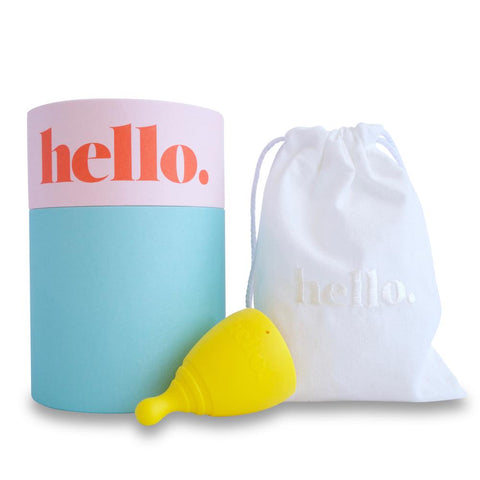 love-bubs-nz - Hello Cup L - Yellow - Love Bubs NZ - 