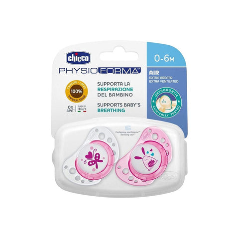 Physioforma Air Soother 0-6m 2pk - girl