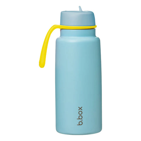 B Box Insulated Flip Top 1 Litre Bottle - pool side