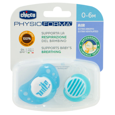 Physio Air Soother 0-6m 2pk - boy