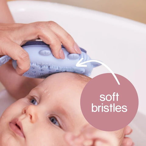 Baby Bath Brush + Sponge - b.box body