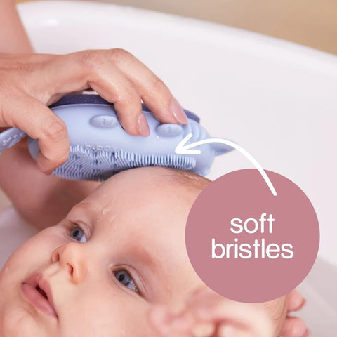 Baby Bath Brush + Sponge - b.box body