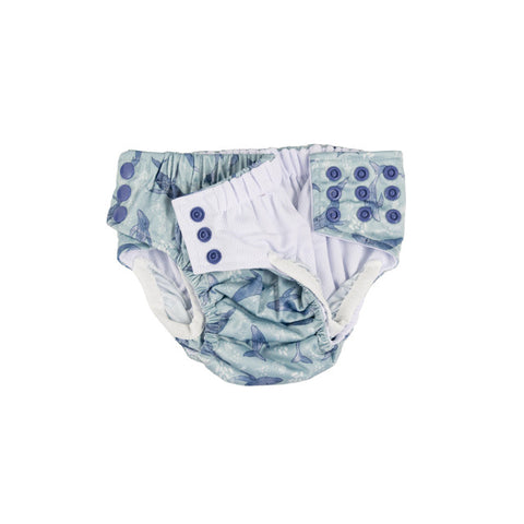 Sassy Pants Swim Nappies - Whales