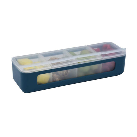 Melii 4 compartment snackle box