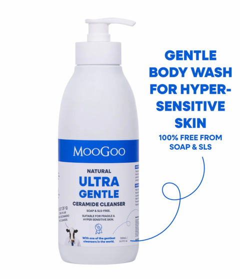 MooGoo Ultra Gentle Cleanser with Ceramides 500ml
