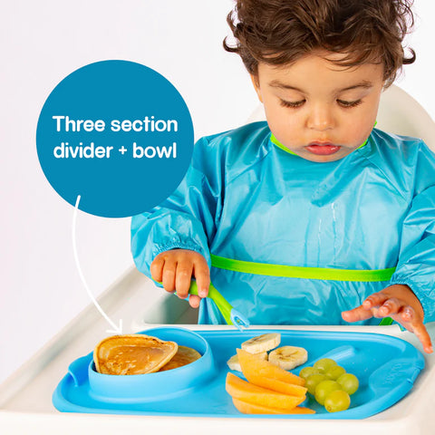 B.Box roll + go mealtime mat - ocean breeze