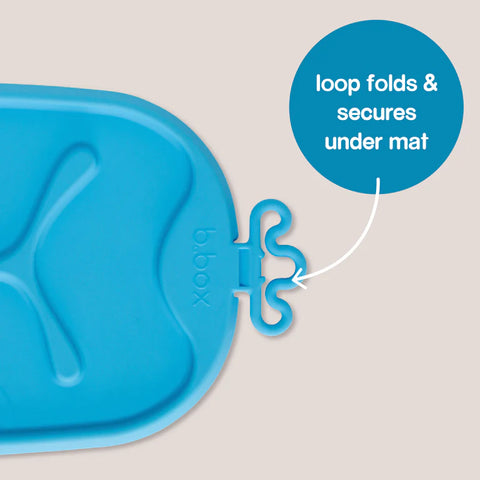 B.Box roll + go mealtime mat - ocean breeze
