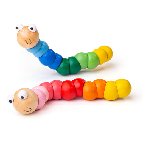 Bigjigs Wiggly Wooden Worms