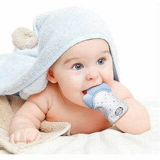 BABY SILICON TEETHING GLOVES