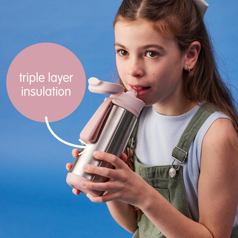 B.Box INSULATED SPOUT 500ML Blush Crush