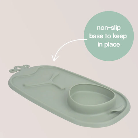 B.Box roll + go mealtime mat - Sage