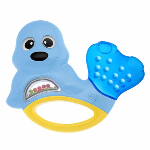 Chicco Gums Rubbing Seal Teething Rattle (Freezable)