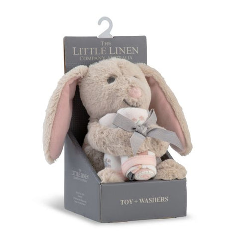 Little Linen Plush Toy & Washers