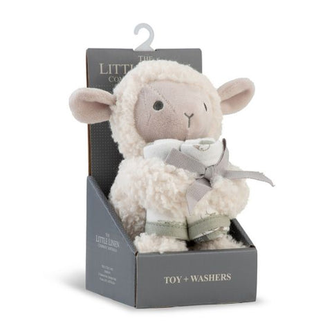 Little Linen Plush Toy & Washers