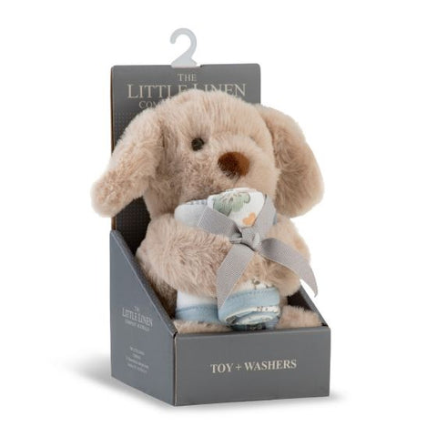 Little Linen Plush Toy & Washers