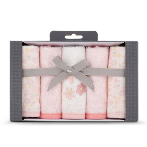 Little Linen Towelling Washer 5Pk