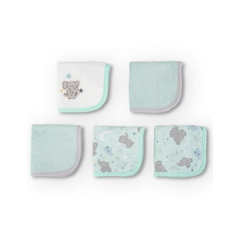 Little Linen Towelling Washer 5Pk