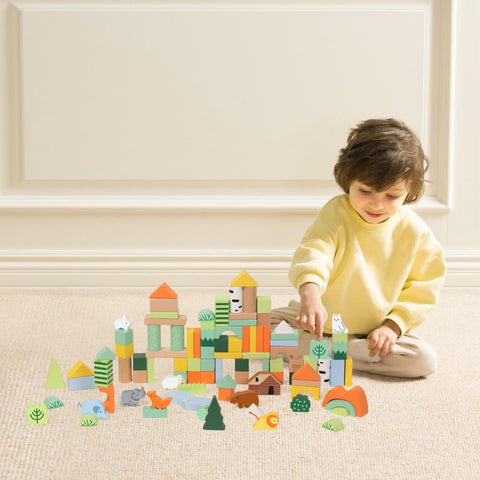 Classic World
Forest Blocks 100pcs - Barrel