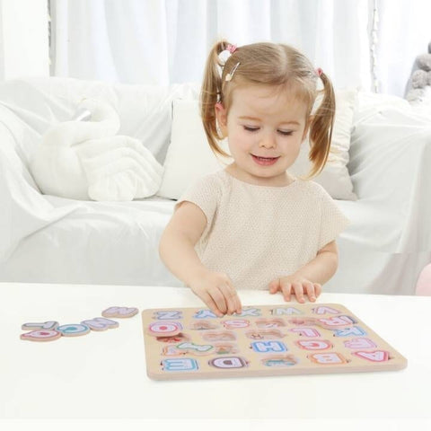 Classic World Wooden Alphabetic Puzzle
