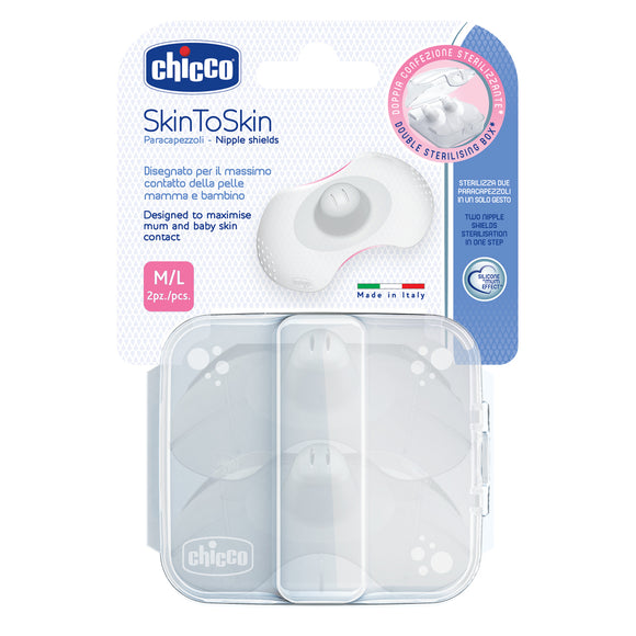 SILICONE NIPPLE SHIELD MEDIUM-LARGE