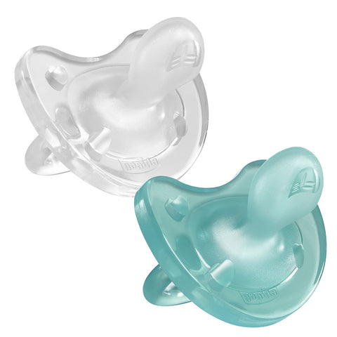 Physio Soft Soother 0-6m 2pk - Teal