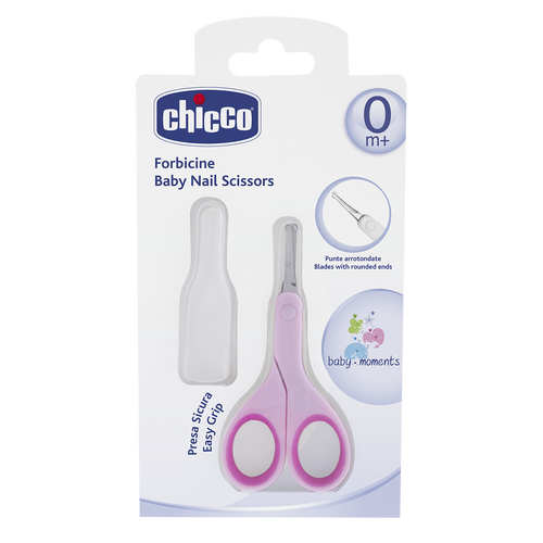 Baby Nail Scissors - Pink