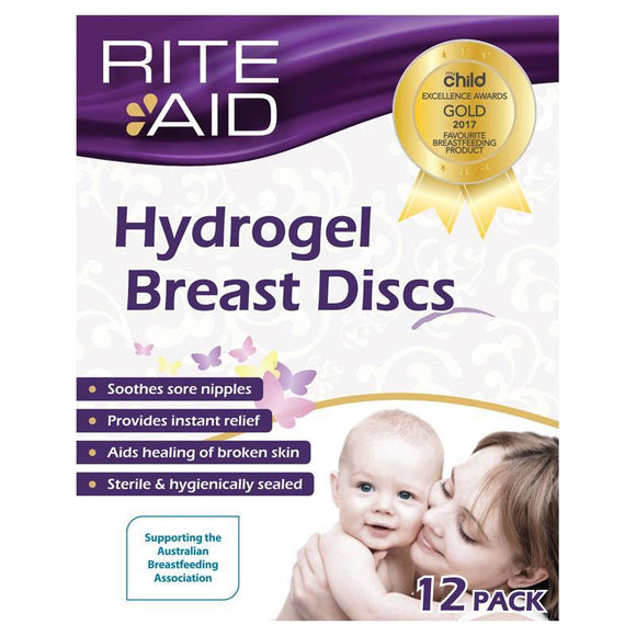 Rite Aid Hydrogel Breast Discs - 12 Pack