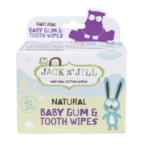 Jack N' Jill Gum & Tooth Wipes 25pk